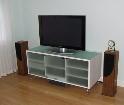 Finished TV Console